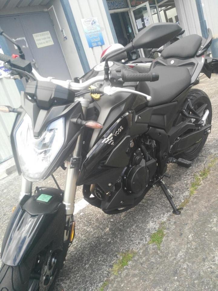 Nos motos  VOGE noir Martinique