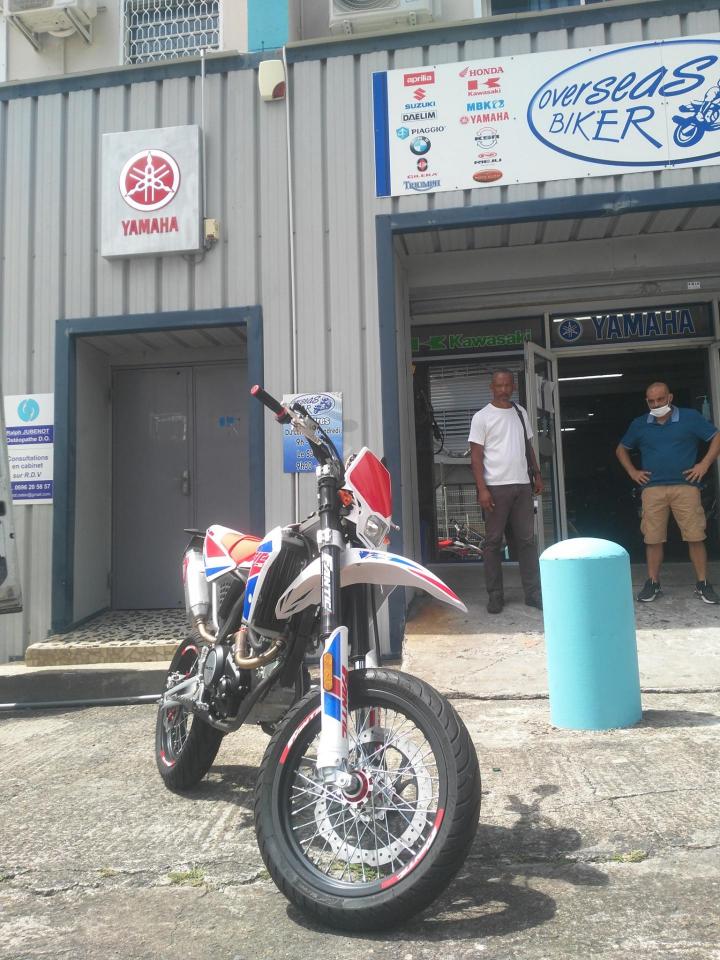 Nos motos  Martinique