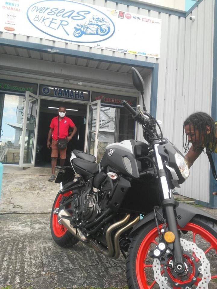 Nos motos  YAMAHA Martinique