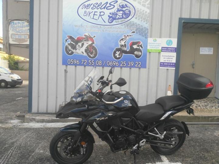 Nos motos  TRK Martinique