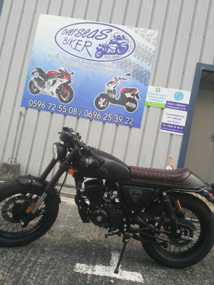 Nos motos  CAFE RACER Martinique