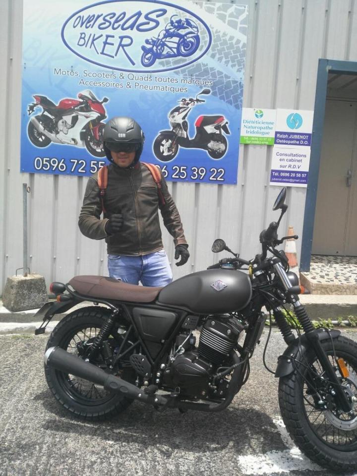 Nos motos  CAFE RACER Martinique